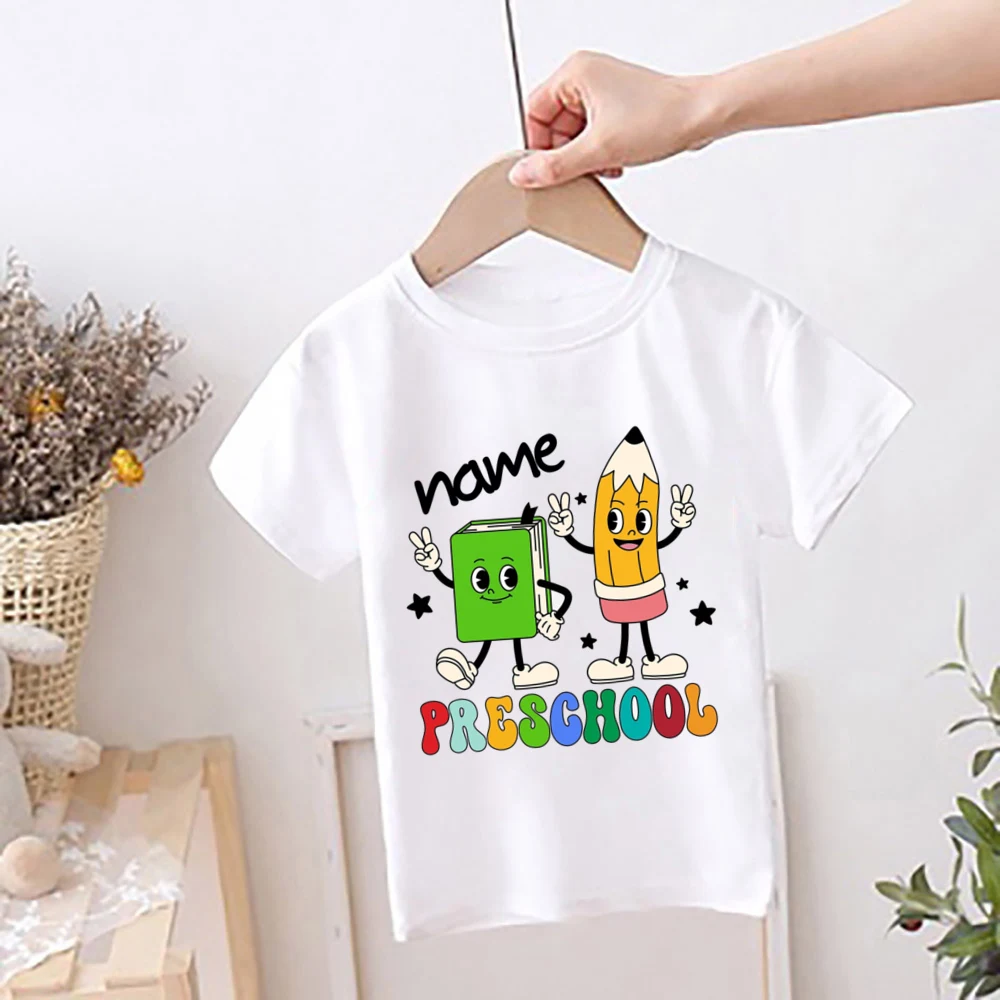 Camiseta personalizada escolar primer curso de primaria con nombre - imagen 4