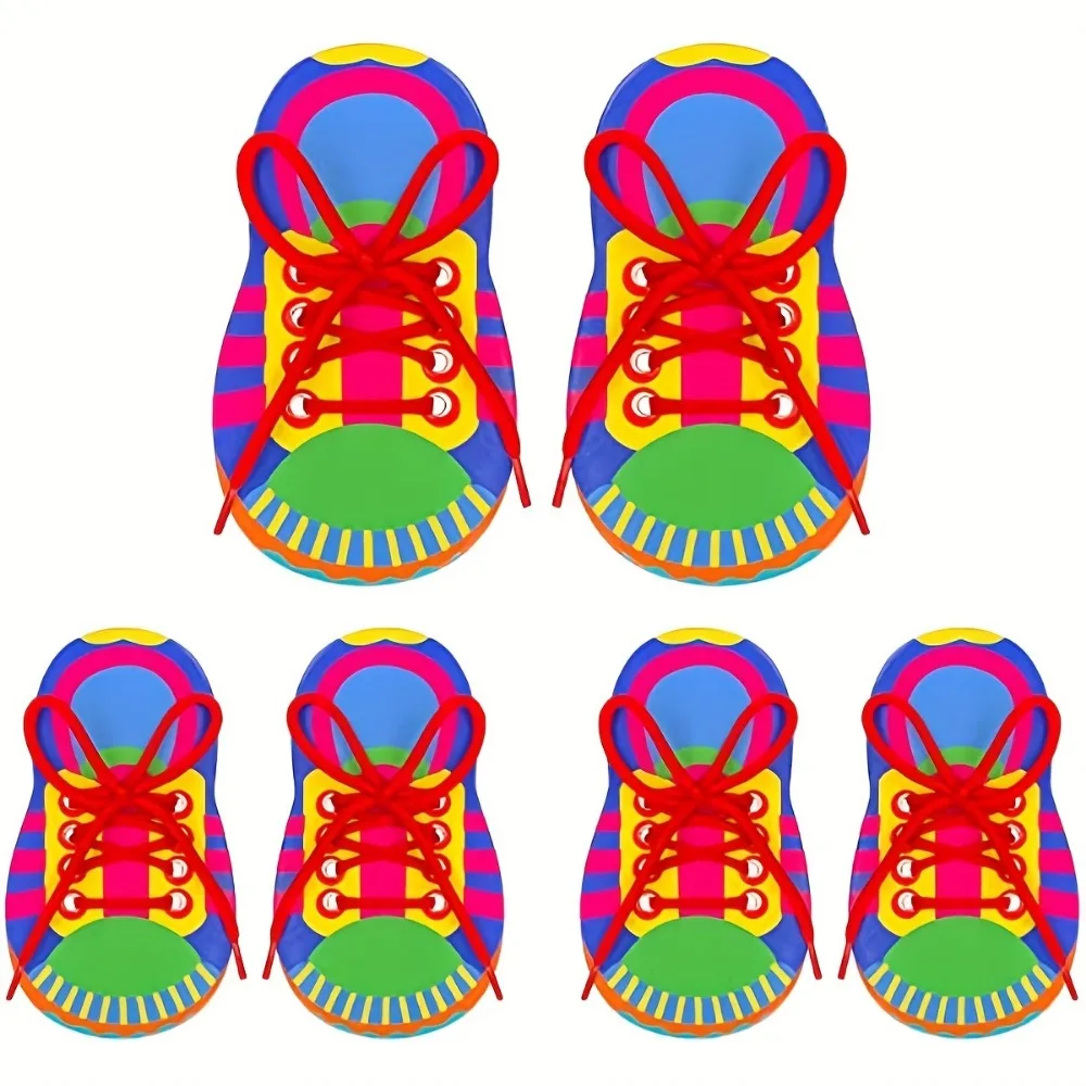 Juguete educativo para aprender a atar cordones de zapatos - imagen 3