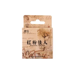Pegatinas autoadhesivas Lady Pink decorativas para álbumes y diarios