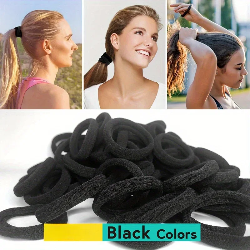 Bandas elásticas para el cabello niña – Diademas goma todo año - imagen 2