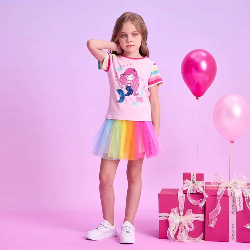 Conjunto de estilo princesa para niña