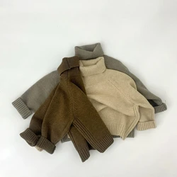 Jersey polar de cuello alto para niños
