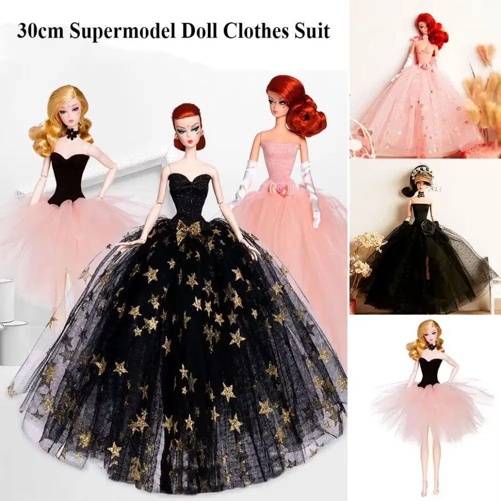 Vestido de ropa infantil para muñeca de 30 cm – Estilo moderno - imagen 4