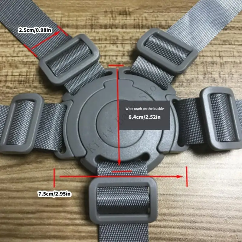 Cinturón de seguridad universal con puntos para silla infantil - imagen 4