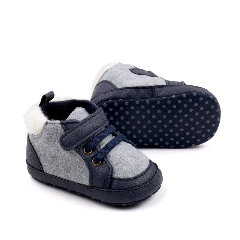 Zapatitos de bebé con suela antideslizante y fondo suave - otoño - imagen 5