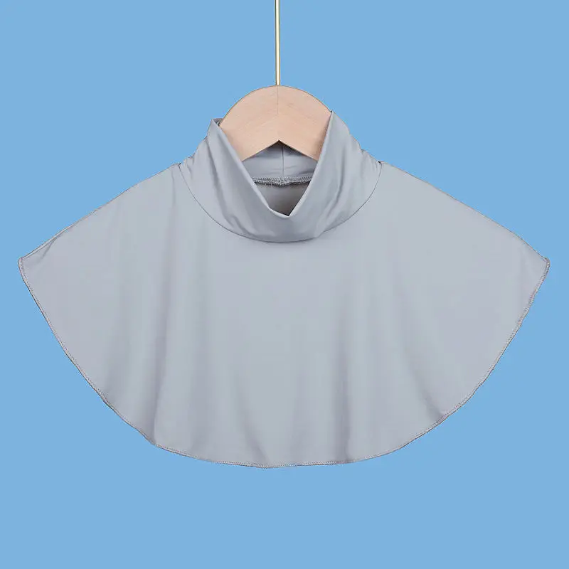 Pañuelo de protección UV para cuello, seda fina, verano - imagen 3