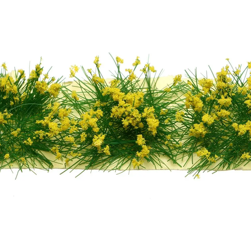 Kit DIY de paisaje en miniatura estático con hierba y flores - imagen 4