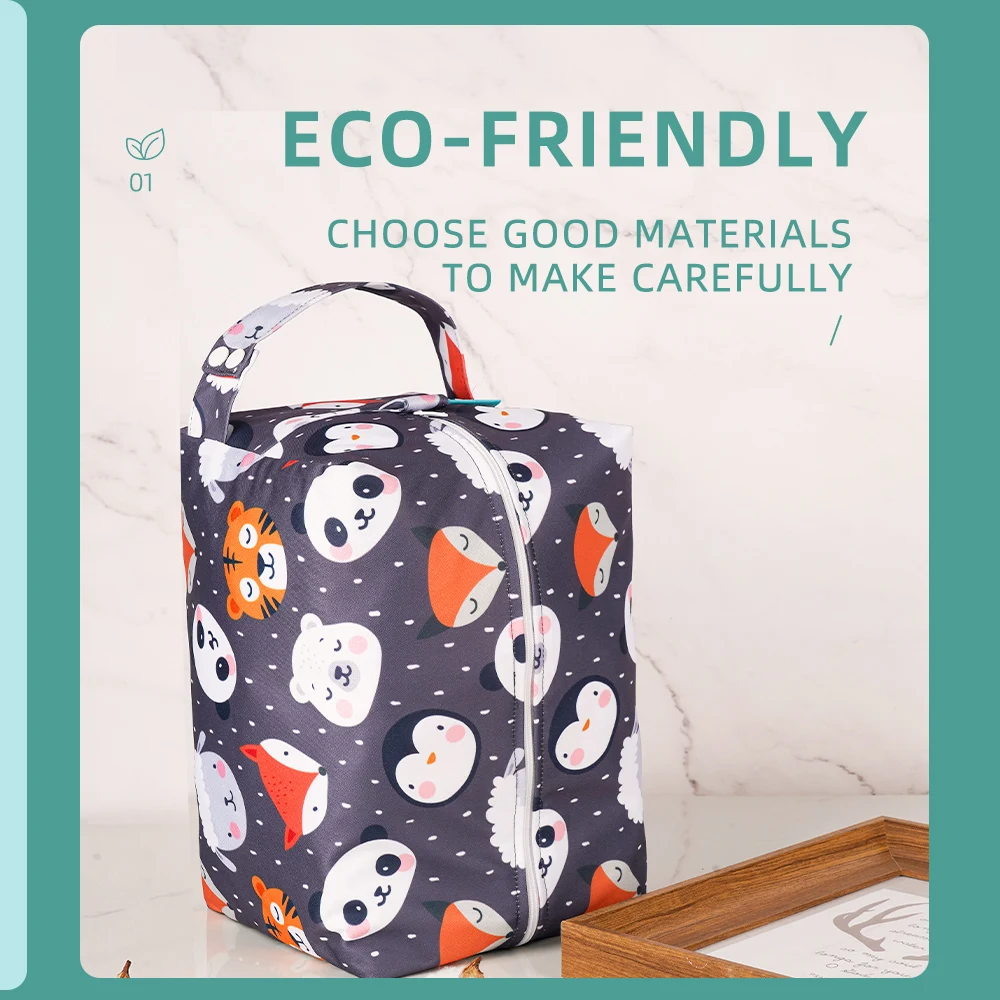 HappyFlute Bolsas de pañales impermeables para bebés - Secado rápido - imagen 4