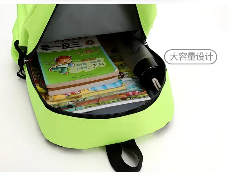 Mochila infantil amarilla con diseño kawaii de Bob Esponja
