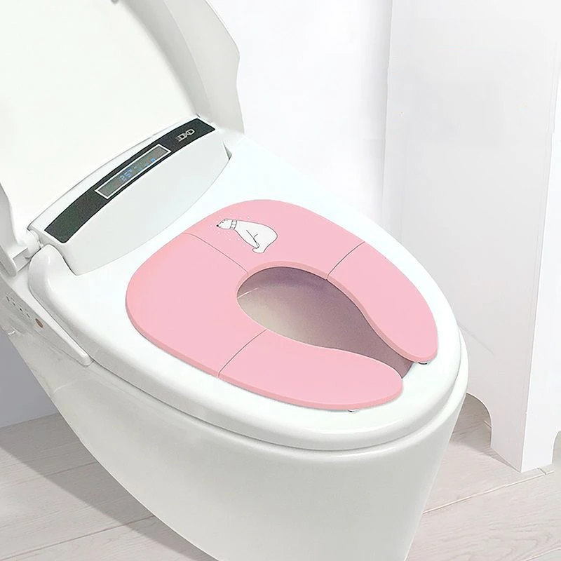 vvocci asiento reductor de inodoro plegable portátil con ventosas - imagen 5