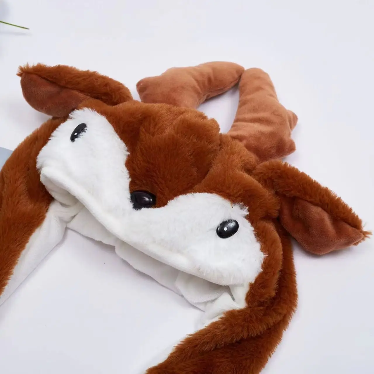 Conjunto gorro y bufanda bebé invierno con alce, Papá Noel - imagen 3