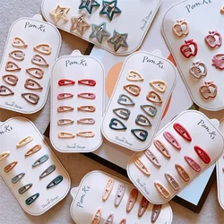 Pinzas de pelo con purpurina para niñas – Horquillas brillantes