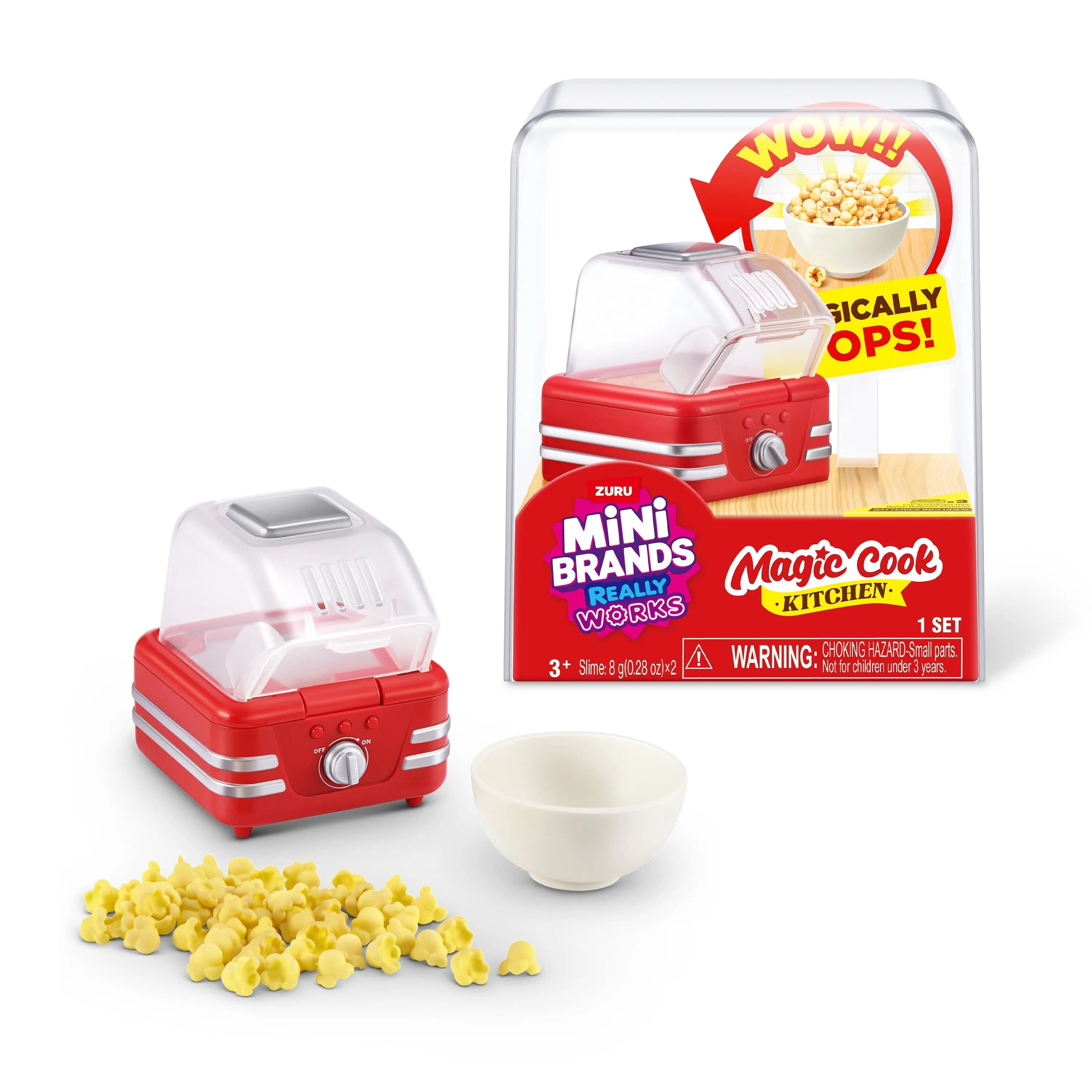Variación de piezas del set en mini cocina