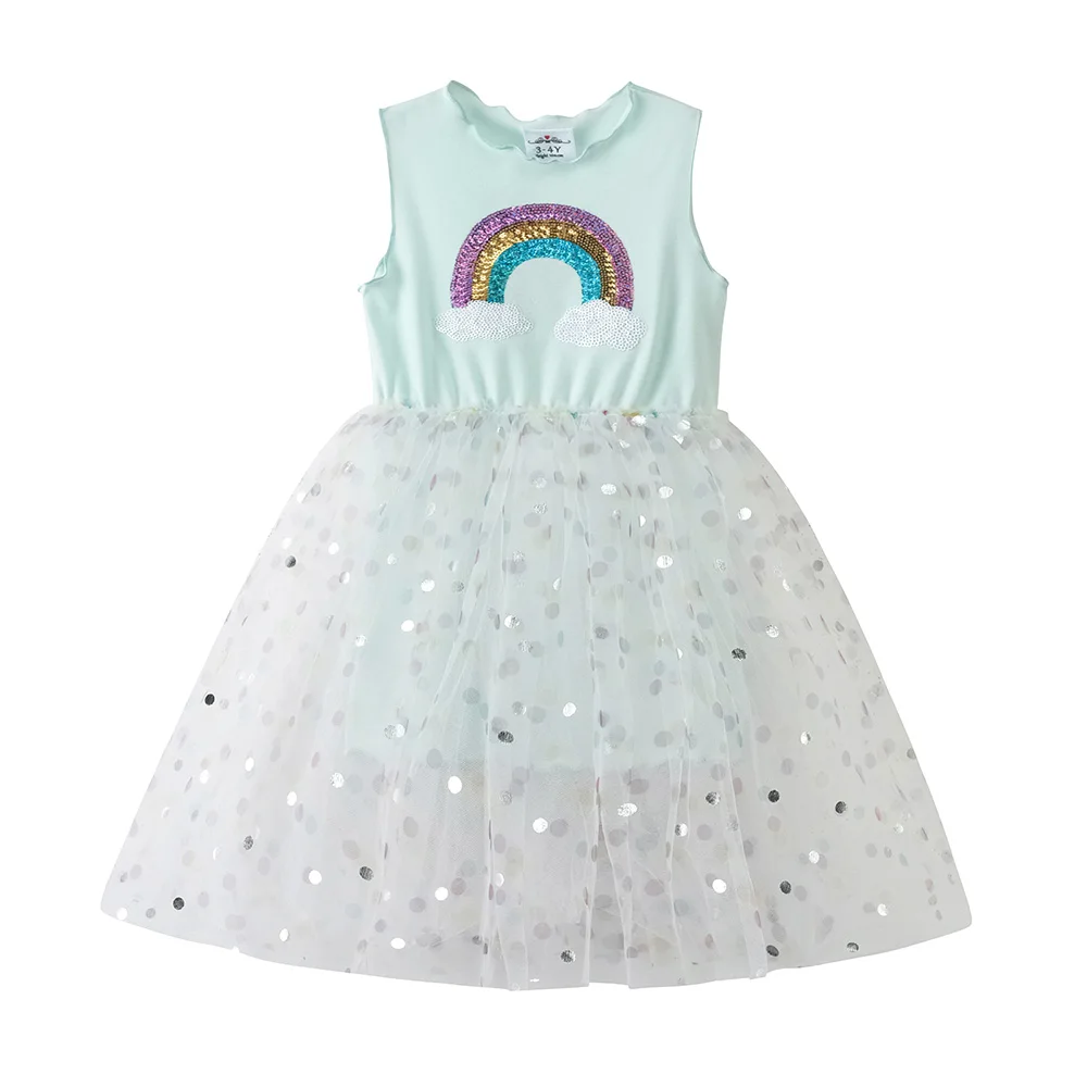 Vestido estilo actuación con diseño colorido