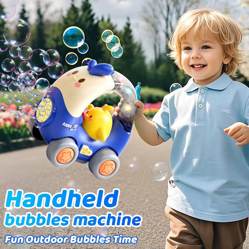 Carrito de burbujas portátil con luz para niños pequeños - imagen 5
