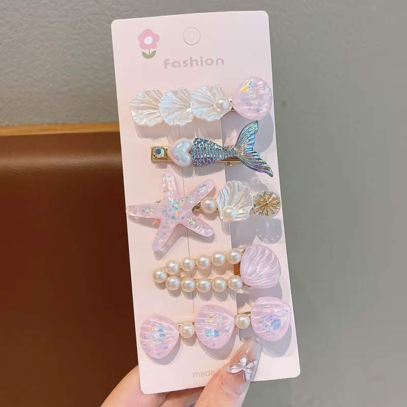 Pinzas para el pelo Ocean con horquillas de estrella marina - imagen 3
