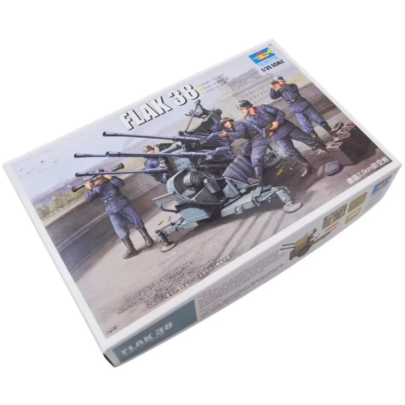 Trumpeter Flak 38 modelo de montaje arma antiaérea - imagen 2