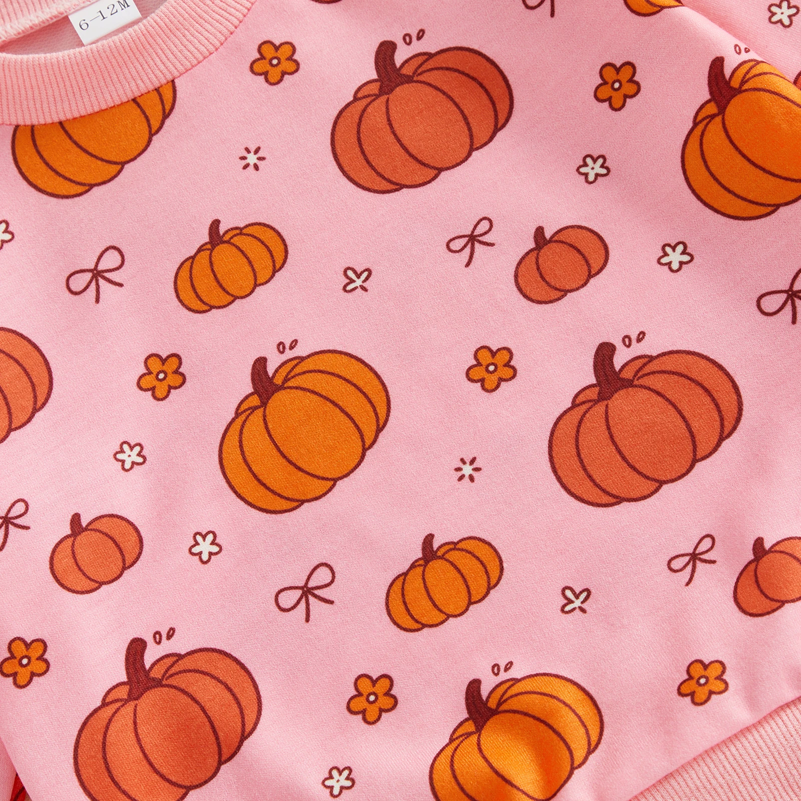 Conjunto de Halloween para niña pequeña: sudadera y pantalón - imagen 2