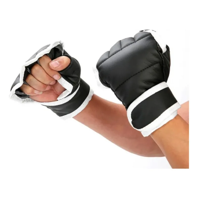 Guantes de boxeo antideslizantes con dedos descubiertos para niños - imagen 2