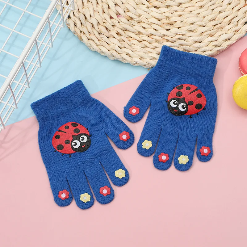 Guantes a prueba de viento para estudiantes infantiles