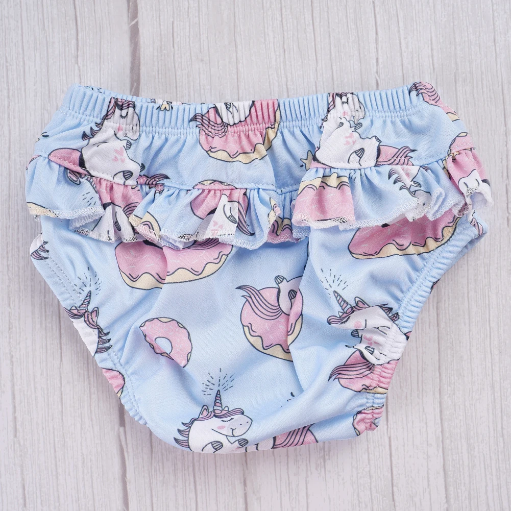 Elinfant Pañal de baño reutilizable con estampado floral para bebé - imagen 3