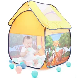 Castillo de princesa plegable para patio: tienda juegos infantil