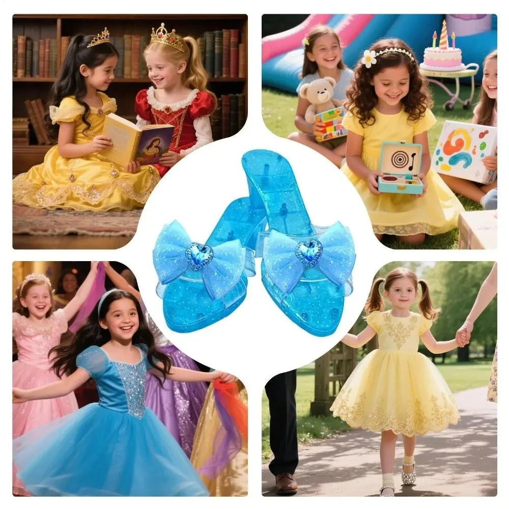 Juego de simulación para casa con zapatos de princesa infantiles - imagen 3