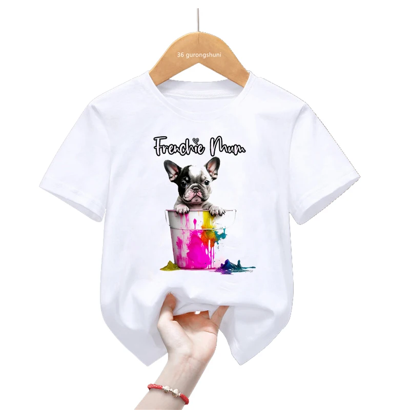 Camiseta princesas Pug verano niños y niñas – Estilo kawaii - imagen 2