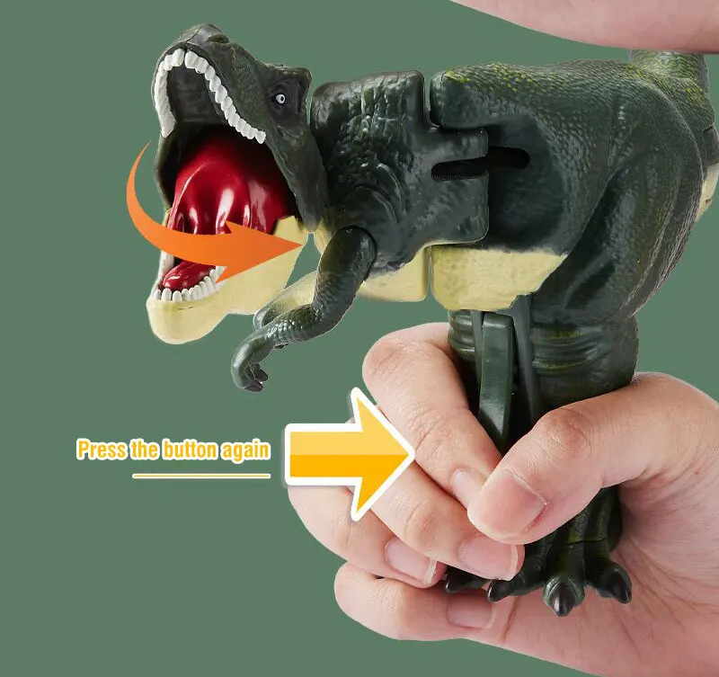empaque del dinosaurio Zazaza Press listo para regalar