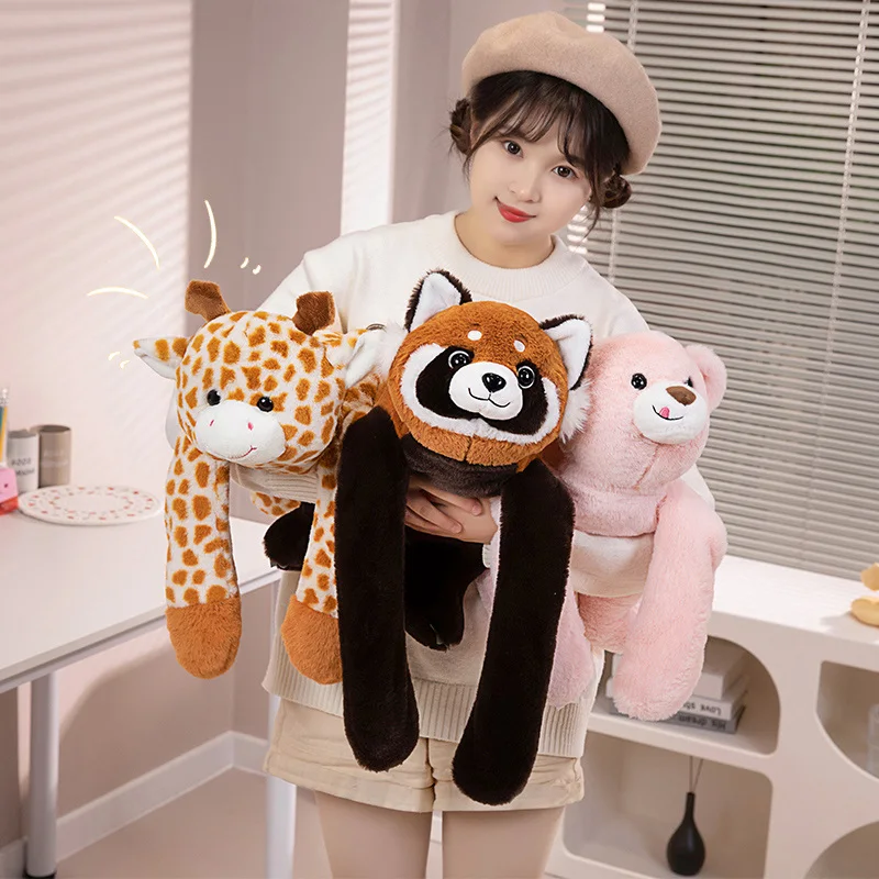 Peluche ponderado de mapache de brazo largo, suave y esponjoso - imagen 4