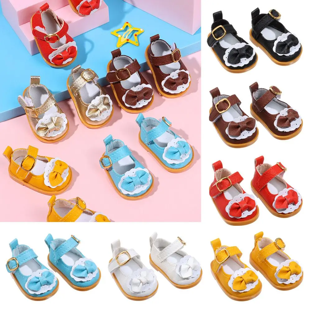 Zapato rosa con lazo para muñeca de 14 pulgadas