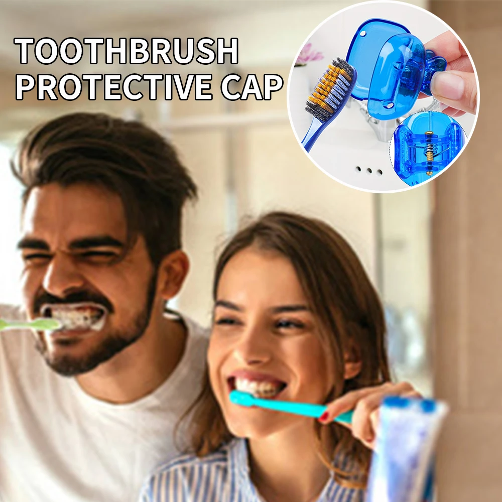 Estuche portátil para cepillos de dientes – clip protector de viaje - imagen 4