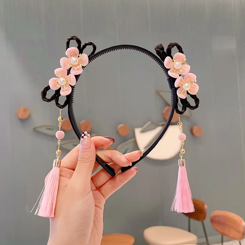 Peluca infantil de princesa - Accessorio disfraz para Año Nuevo Chino - imagen 2