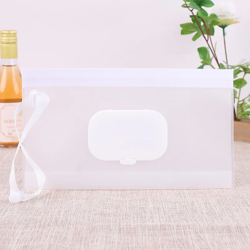 Dispensador portátil de toallitas húmedas para bebés con bolsa