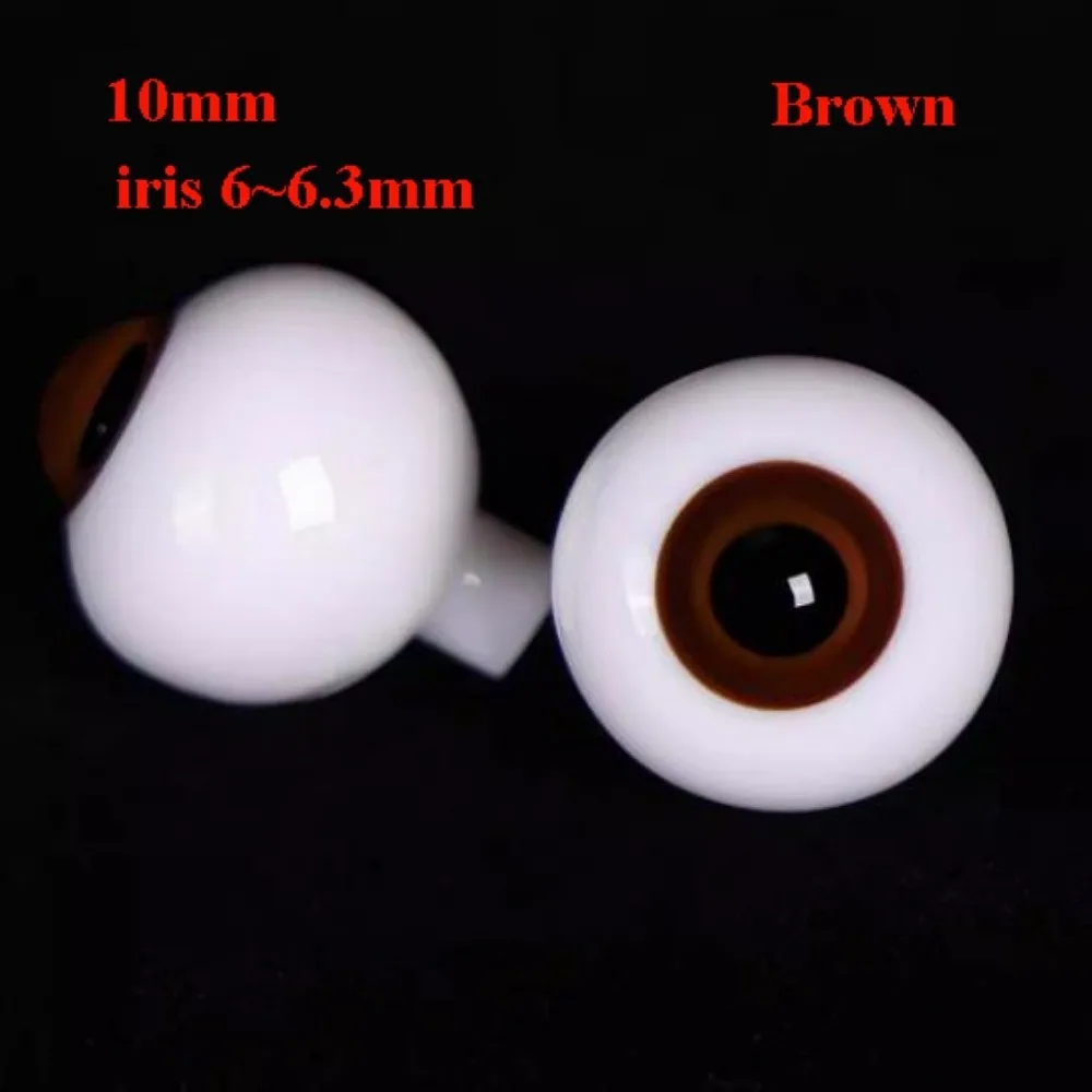 Ojos de cristal para muñecas BJD con colores surtidos y seguros - imagen 4