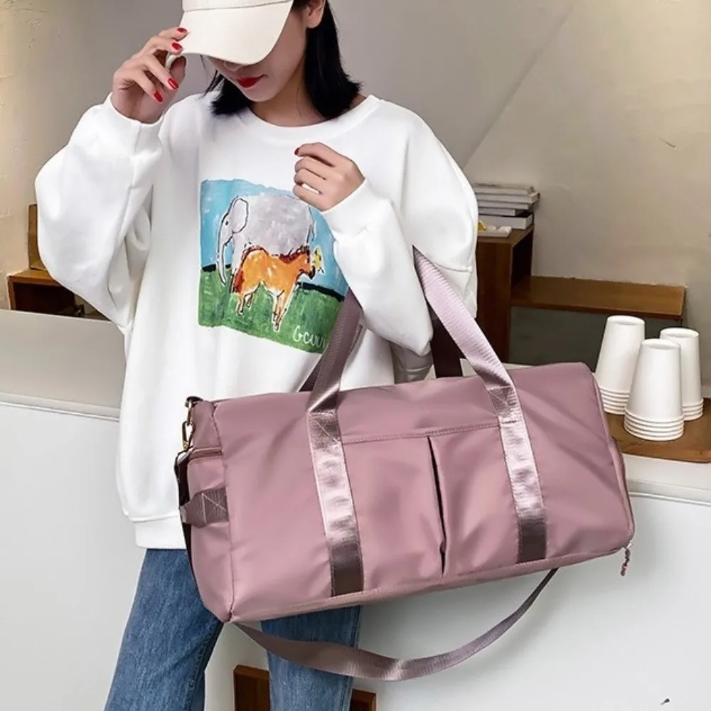 Bolsa de viaje Oxford en nailon con compartimento para zapatos - imagen 5