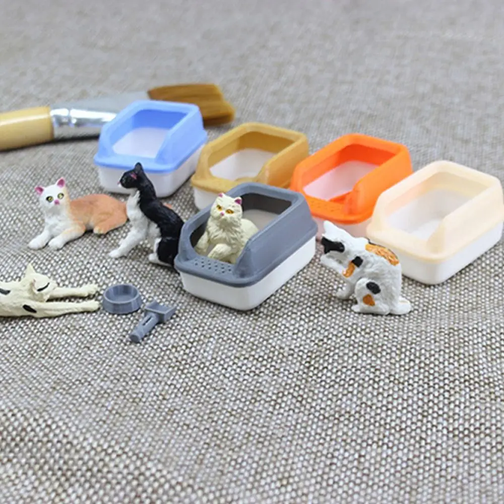 Detalle de la caja de arena miniatura