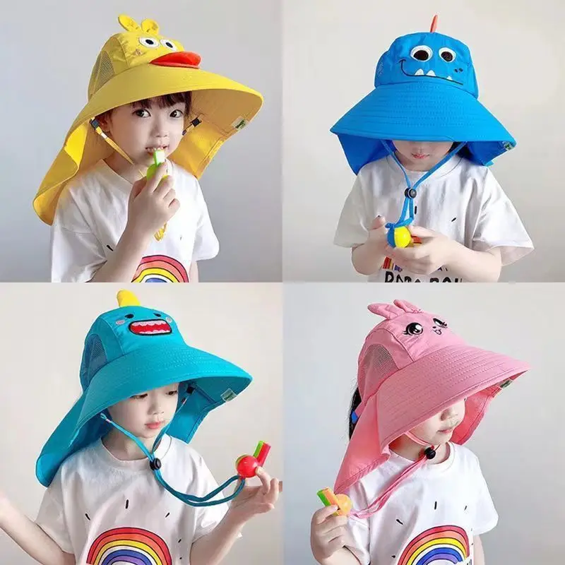 Sombrero solar plegable para niños con ala amplia - Gorro UV playa - imagen 2