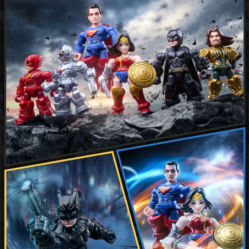 Blokees DC Justice League figura de ensamblaje Batman y Superman - imagen 5