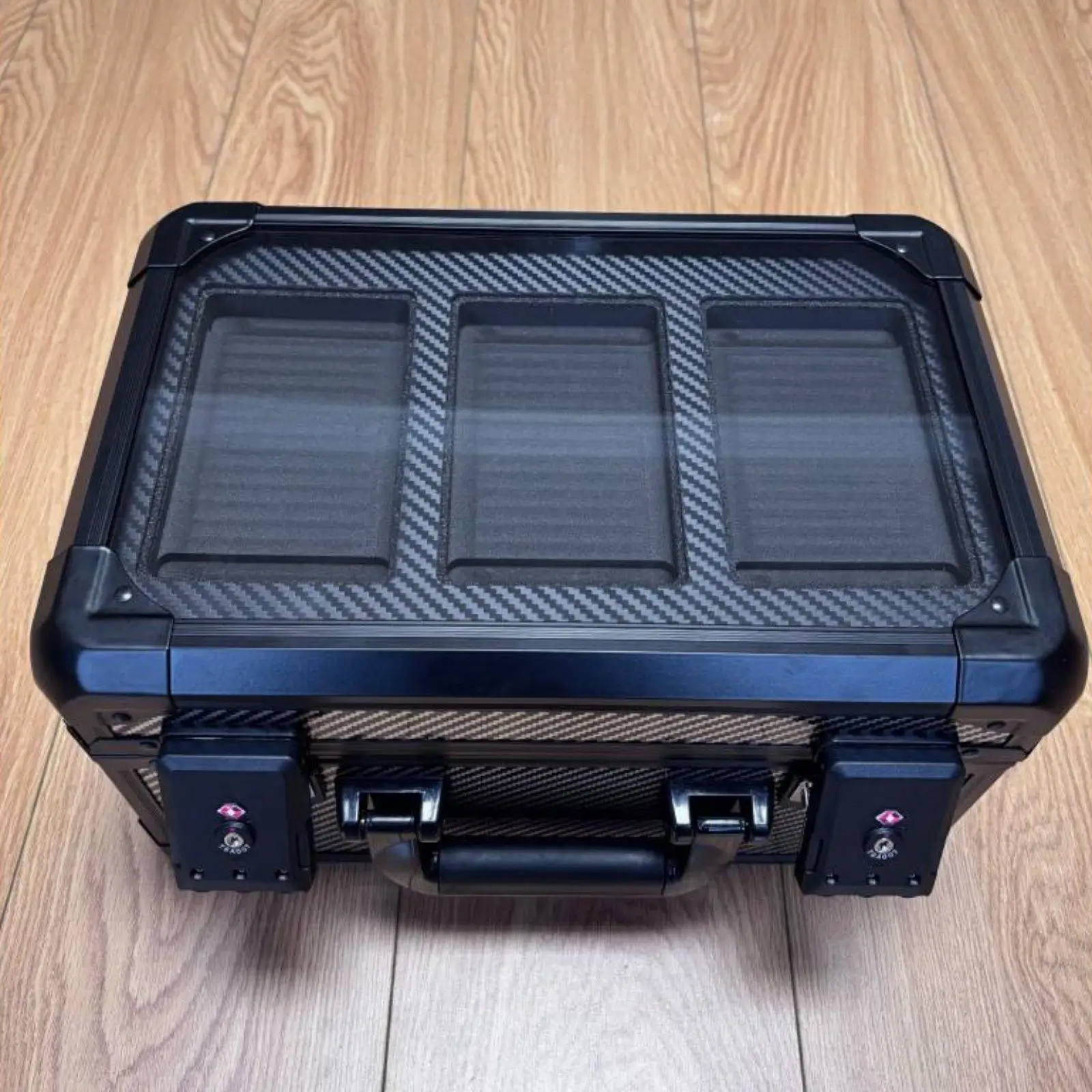 Caja para cartas coleccionables graduadas con compartimentos - imagen 4