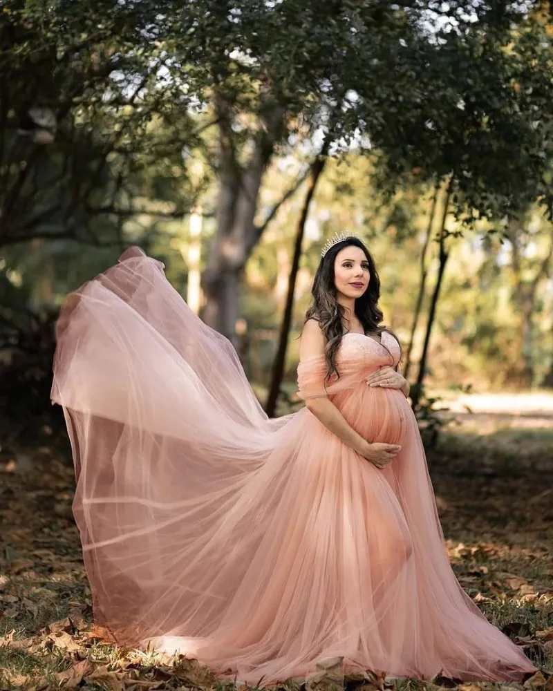 Estilo de sesión con vestido maxi