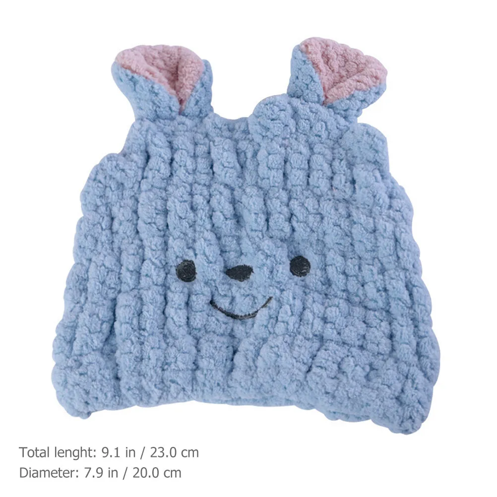 Gorro de baño absorbente para bebés, secado rápido antideslizante - imagen 4