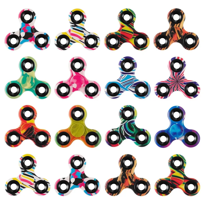 Spinner arcoíris para manipular con los dedos