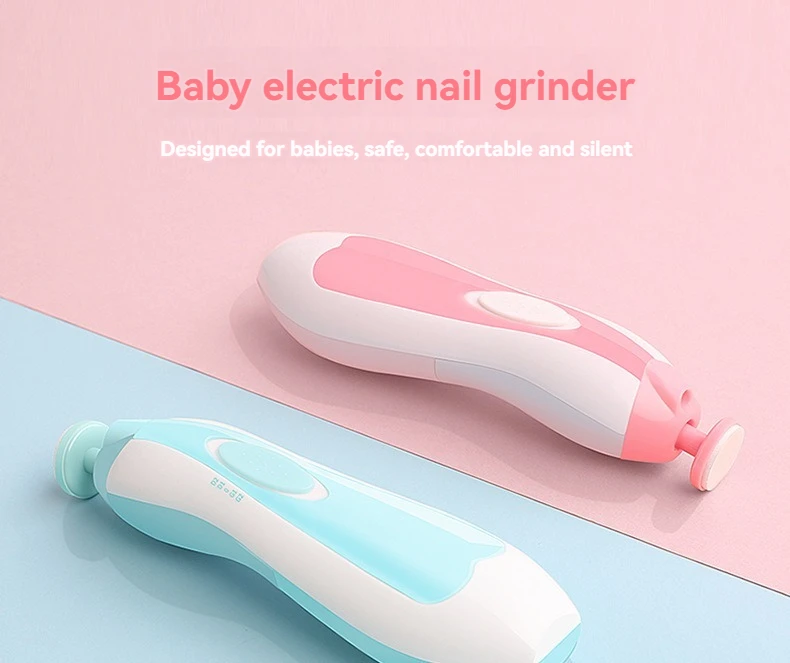 Molinillo eléctrico para uñas de bebé con cabezales