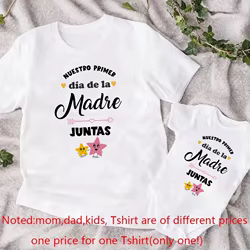 Conjunto Día de la Madre: Camiseta mamá y bebé a juego