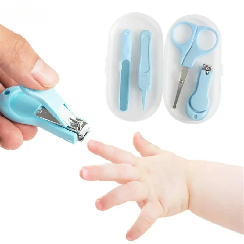 Set cortaúñas bebé con tijeras y lima de uñas - imagen 3