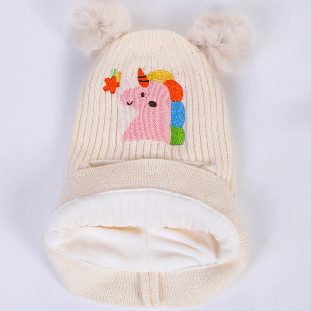 Gorro de invierno bebé con protección auditiva forro polar suave - imagen 4