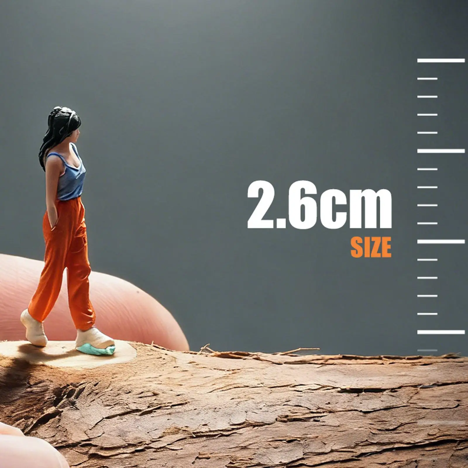 Figura de juguete femenina en miniatura para decoración - imagen 5