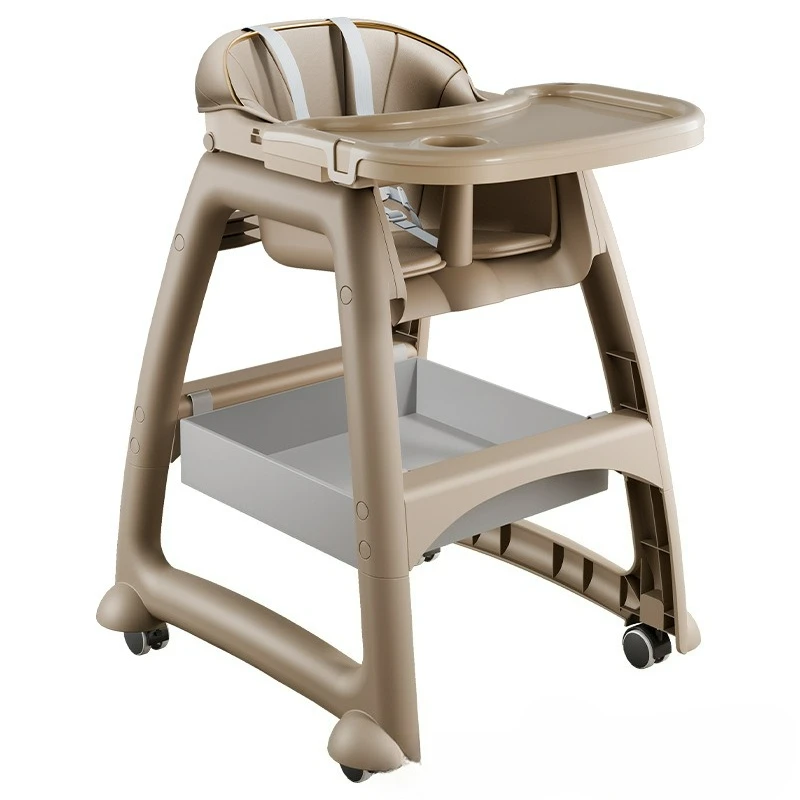 Silla de comedor infantil reforzada multifuncional para bebés - imagen 5