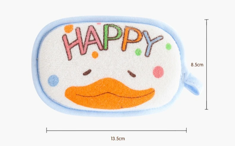 Esponja de baño suave con diseño infantil para bebé